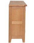 Bray - Oak 2 Door Small Sideboard With 2 Drawers