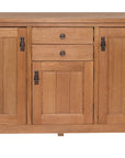 Bray - Oak 3 Door Sideboard With 2 Drawers