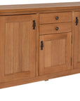 Bray - Oak 3 Door Sideboard With 2 Drawers