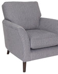 Bianca Grey Fabric Armchair