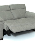 Caesar - Taupe Fabric 2 Seater Recliner Sofa