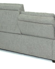 Caesar - Taupe Fabric 2 Seater Recliner Sofa