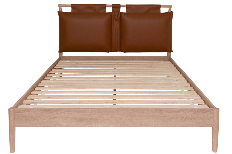 Caragh - Oak 5Ft King Bed Frame