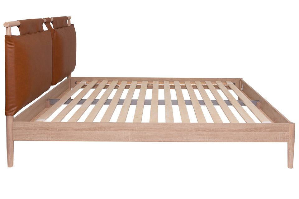 Caragh - Oak 5Ft King Bed Frame