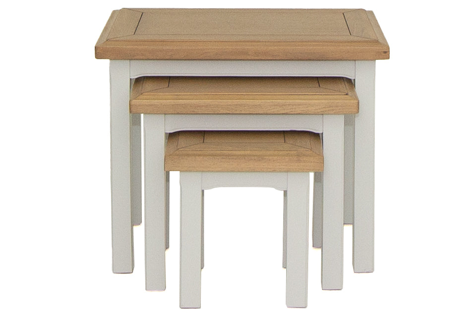 Casino - Grey And Oak Nests Of Tables