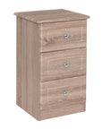 Eden - 3 Drawer Bedside Locker