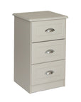 Eden - 3 Drawer Bedside Locker