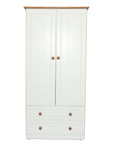 Eden - 2 Door  Wardrobe With Drawers