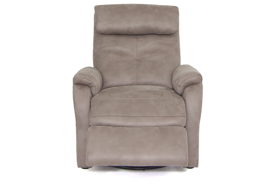 Everly - Fabric Electric Recliner - Rocky - Swival Chair