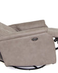 Everly - Fabric Electric Recliner - Rocky - Swival Chair
