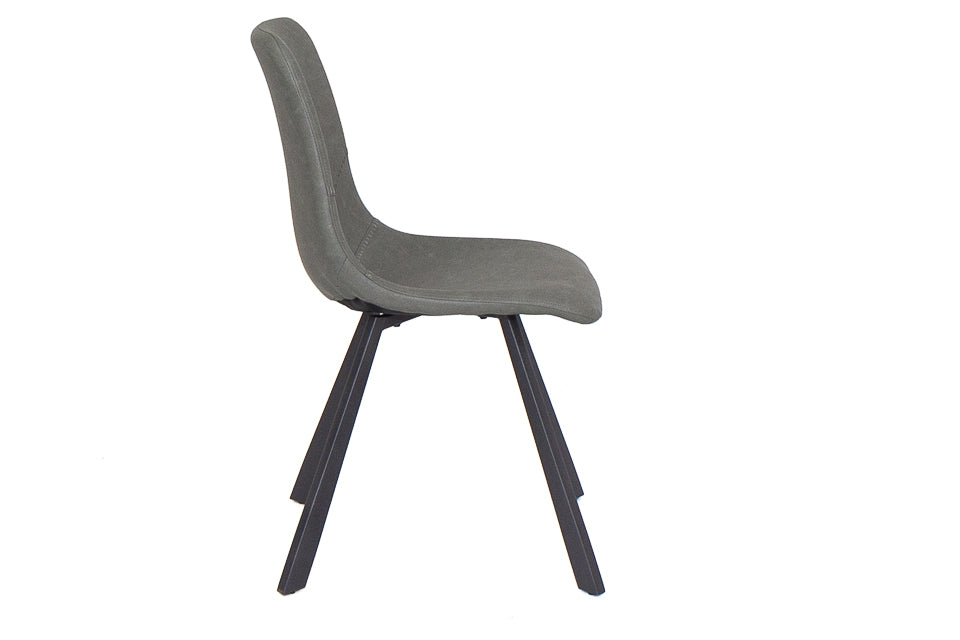 Faro - Green Faux Leather Dining Chair