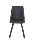 Faro - Black Faux Leather Dining Chair