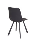 Faro - Black Faux Leather Dining Chair