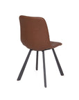 Faro - Brown Faux Leather Dining Chair