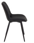 Finley - Black Faux Leather Dining Chair