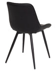Finley - Black Faux Leather Dining Chair