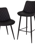 Finley - Black Faux Leather Dining Chair