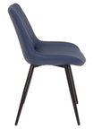 Finley - Blue Faux Leather Dining Chair