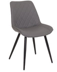 Finley - Grey Faux Leather Dining Chair