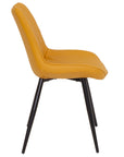 Finley - Yellow Faux Leather Dining Chair