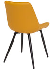 Finley - Yellow Faux Leather Dining Chair