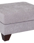 Footstool - Grey Fabric Footstool