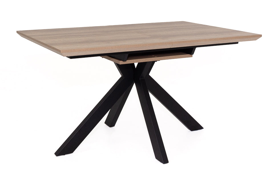 Gamma - Oak Heat Resisitant Extension Dining Table 140-180Cm