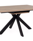 Gamma - Oak Heat Resisitant Extension Dining Table 140-180Cm