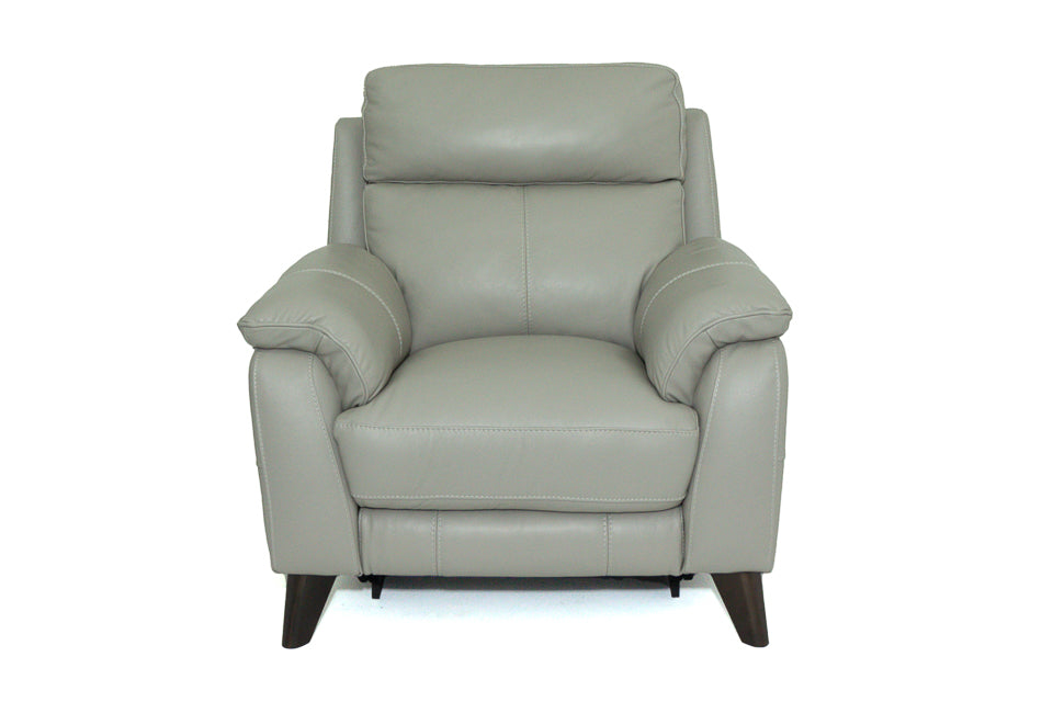 Giovanna Electric Recliner Chair in Leather