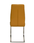 Imro - Yellow Faux Leather Dining Chair