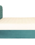 Jennifer - Teal Fabric 5Ft King Bed Frame
