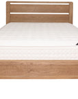 Jersey - Oak 5Ft King Bed Frame