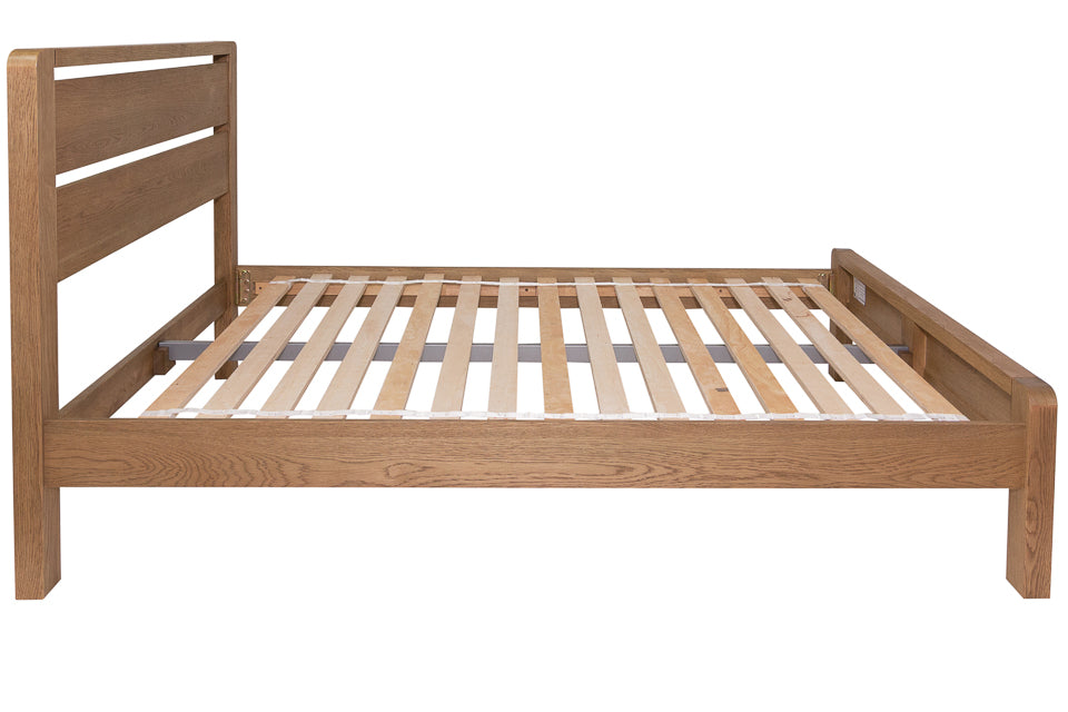 Jersey - Oak 6Ft Super King Bed Frame