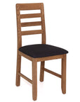 Jersey Dining Chair with leather seat
