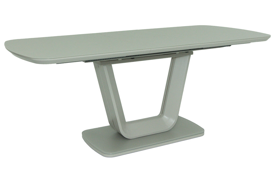 Kilkee - Glass And Wood Extension Dining Table 160-200Cm