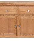 Kinvara - Oak 2 Door Sideboard With 2 Drawers