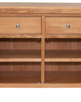 Kinvara - Oak 2 Door Sideboard With 2 Drawers
