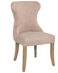 Levi - Cream Fabric And Wood Dining Chair
