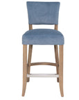 Limerick - Blue Velvet Bar Stool