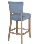 Limerick - Blue Velvet Bar Stool
