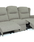 Malvern - Fabric 3 Seater Recliner Sofa