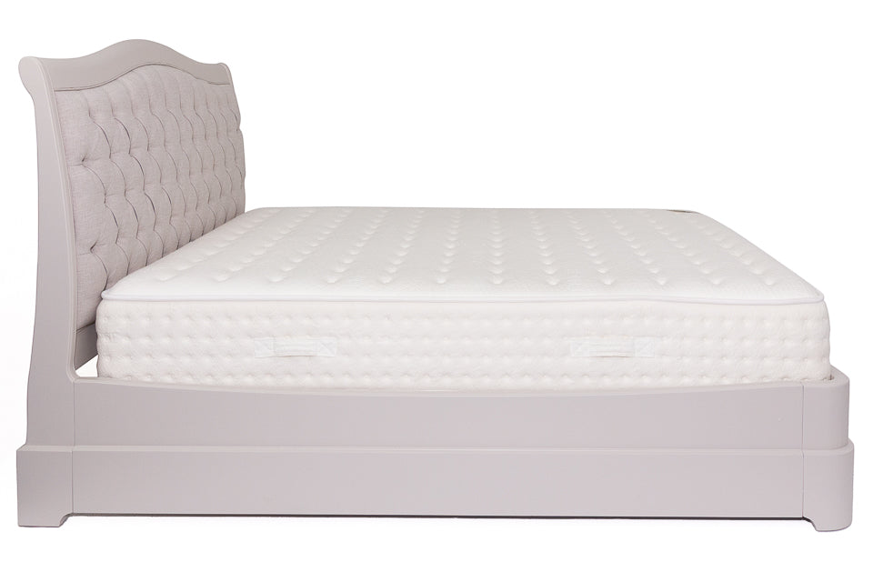 Merlot - Fabric And Wood 6Ft Super King Bed Frame