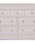 Merlot - Taupe 7 Drawer Drawer Wide Chest