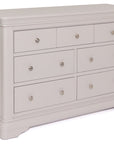 Merlot - Taupe 7 Drawer Drawer Wide Chest