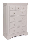 Merlot - Taupe 8 Drawer Drawer Tall Chest