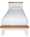 Milena - Cream And Oak 3Ft Single Bed Frame