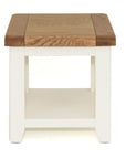 Milena - Cream And Oak Lamp Table