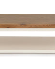 Milena - Cream And Oak Coffee Table