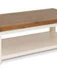 Milena - Cream And Oak Coffee Table