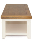 Milena - Cream And Oak Coffee Table
